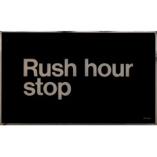 SDI-4340 - Rush hour stop